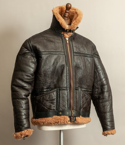 Vintage Cirrus RAF Irvin Groundcrew Sheepskin Flying Jacket Medium (42)