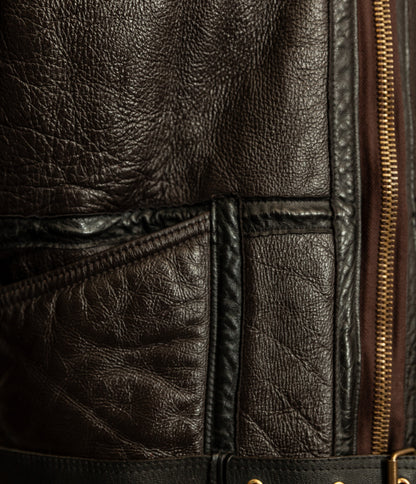 Vintage Cirrus RAF Irvin Groundcrew Sheepskin Flying Jacket Medium (42)