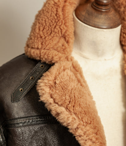 Vintage Cirrus RAF Irvin Groundcrew Sheepskin Flying Jacket Medium (42)