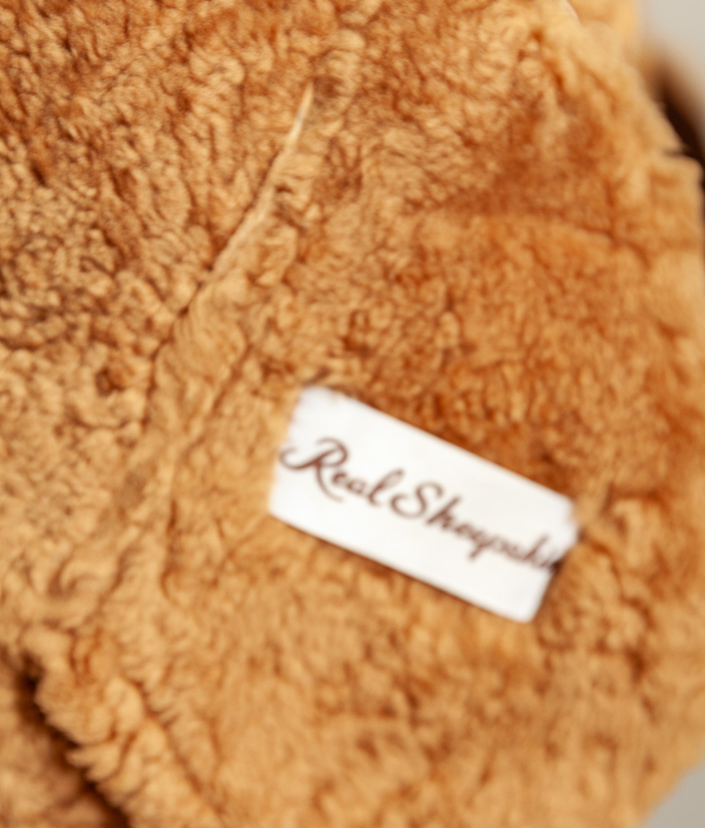 Vintage 1980s Sheepskin Shearling Flying Bomber Jacket XL (46)