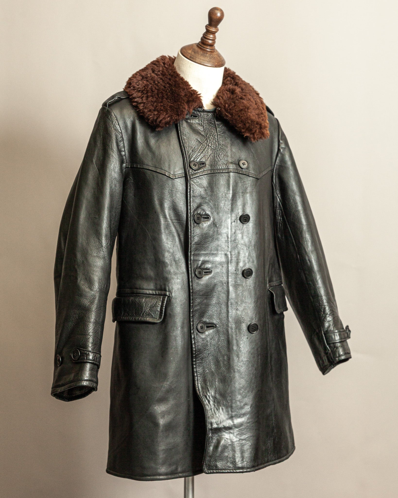 WWII & Post-War Leather Trench Coats | Military Originals – Revive