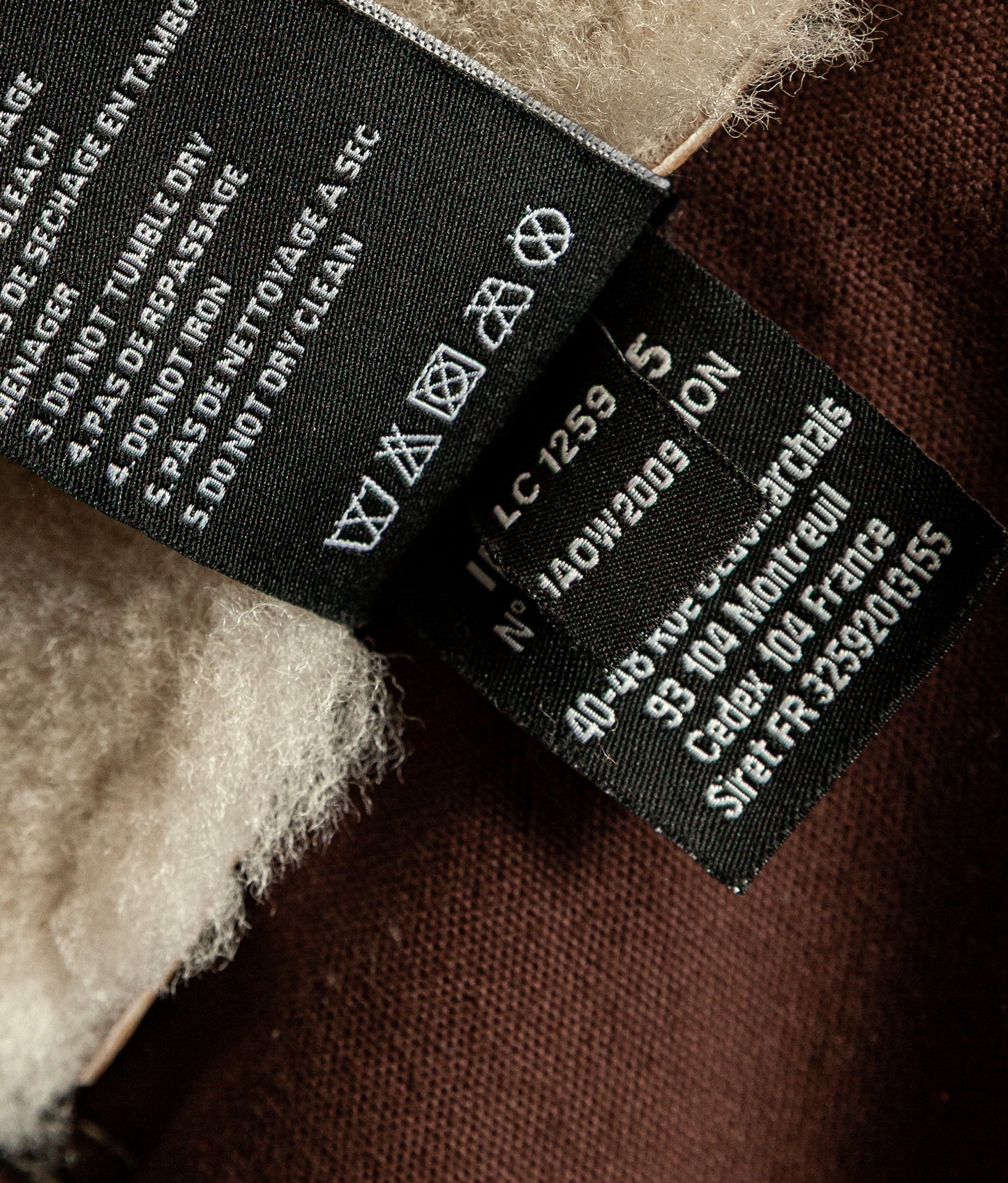 Vintage Schott B3 Sheepskin Bomber Flying Jacket Large (44)