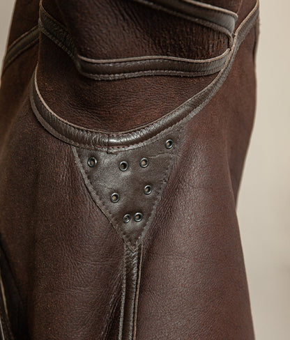 Vintage RAF Irvin Ground Crew Sheepskin Shearling Flying Jacket Medium (42)