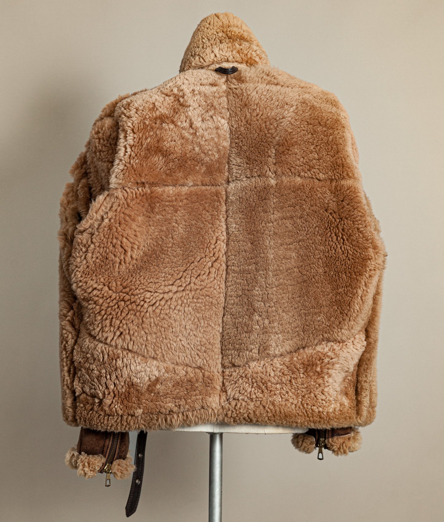 Vintage 1970s Cirrus RAF Irvin Ground Crew Sheepskin Shearling Flying Jacket Medium (42)