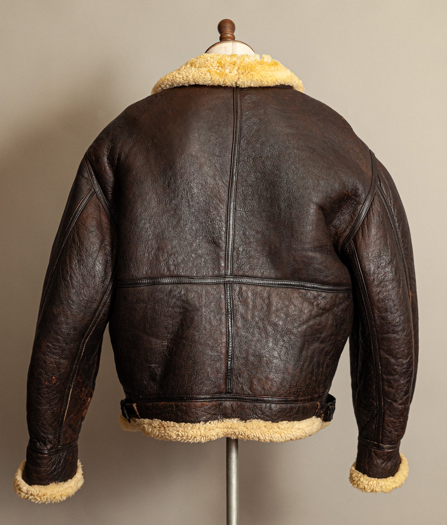 Vintage USAF G-8 Sheepskin Shearling Flying Jacket Brown (50 Regular / XXXL)