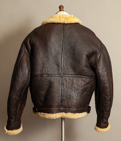 Vintage USAF G-8 Sheepskin Shearling Flying Jacket Brown (50 Regular / XXXL)