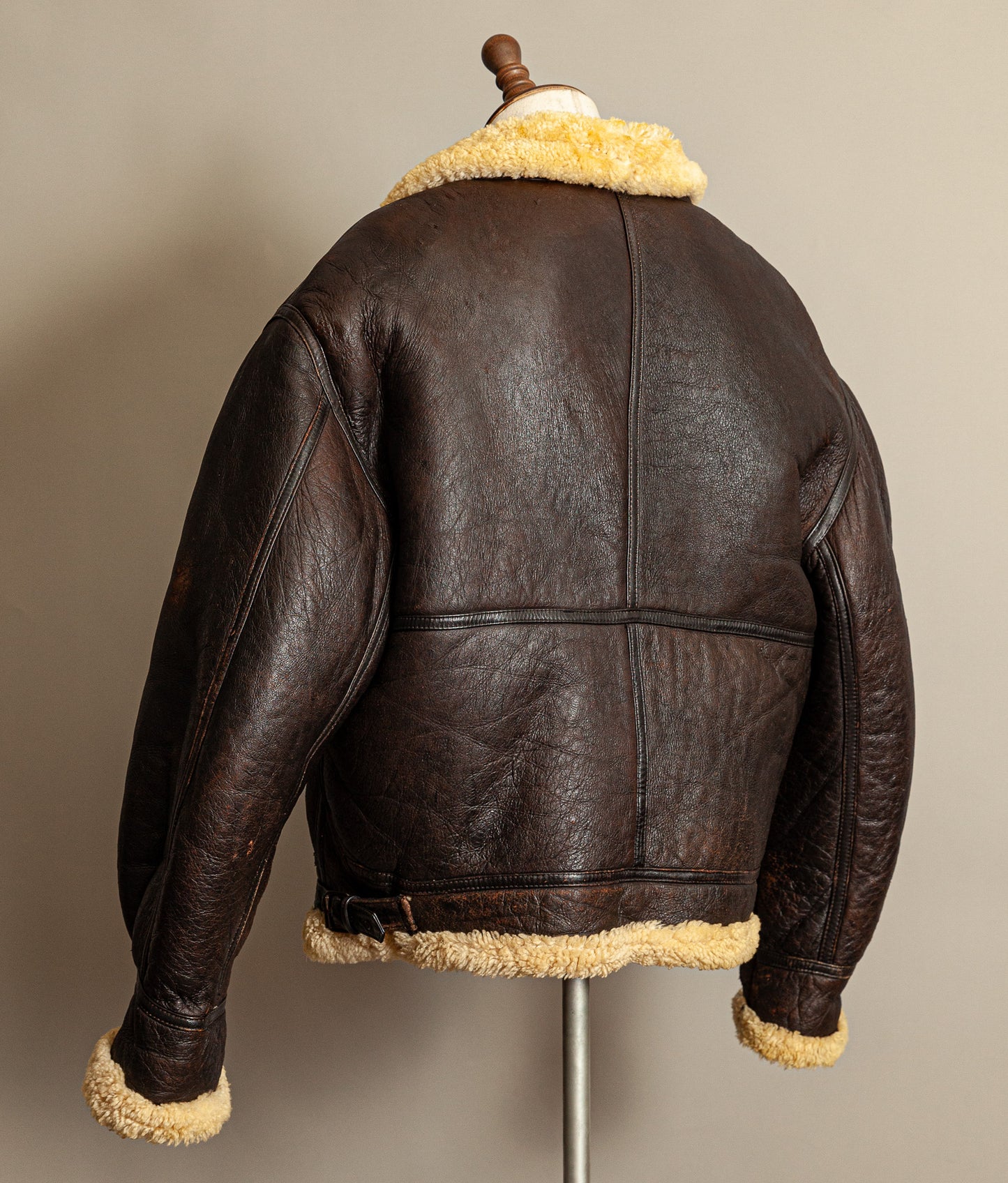 Vintage USAF G-8 Sheepskin Shearling Flying Jacket Brown (50 Regular / XXXL)