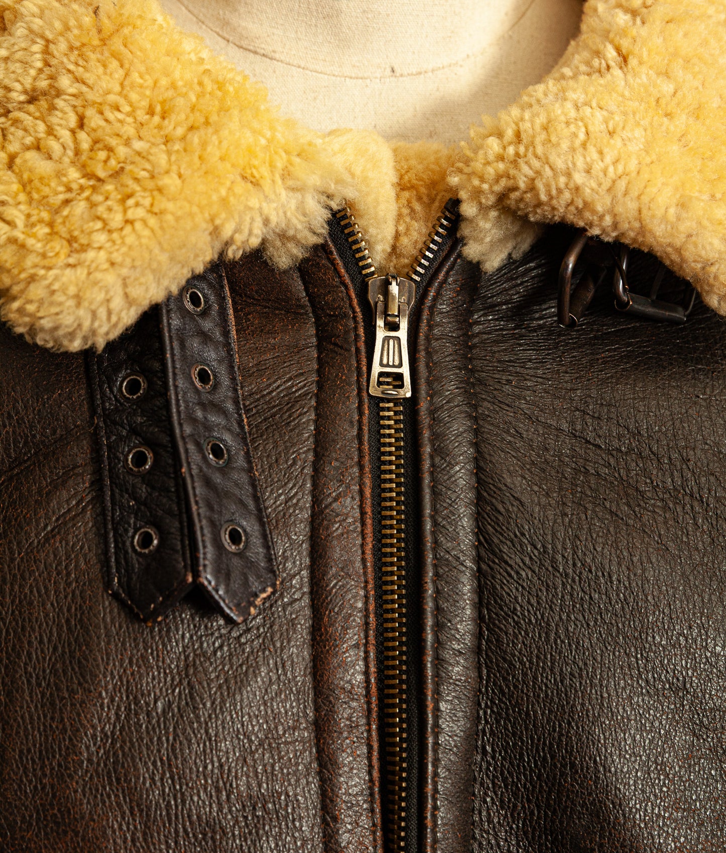 Vintage USAF G-8 Sheepskin Shearling Flying Jacket Brown (50 Regular / XXXL)