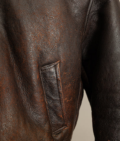 Vintage USAF G-8 Sheepskin Shearling Flying Jacket Brown (50 Regular / XXXL)