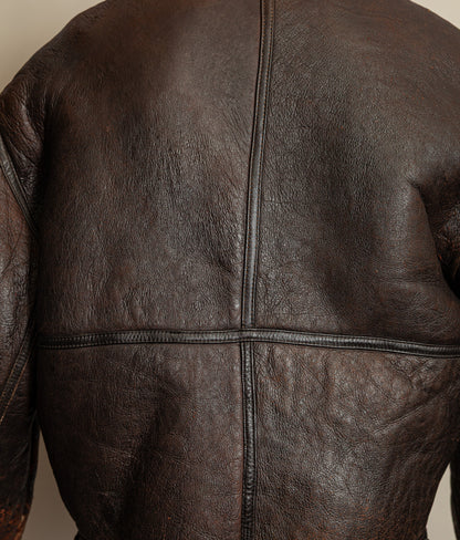 Vintage USAF G-8 Sheepskin Shearling Flying Jacket Brown (50 Regular / XXXL)