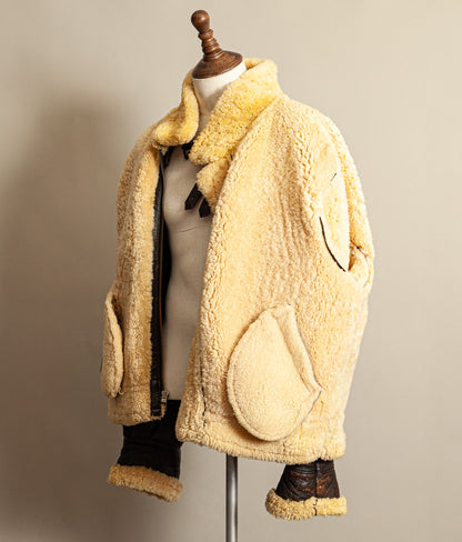 Vintage USAF G-8 Sheepskin Shearling Flying Jacket Brown (50 Regular / XXXL)