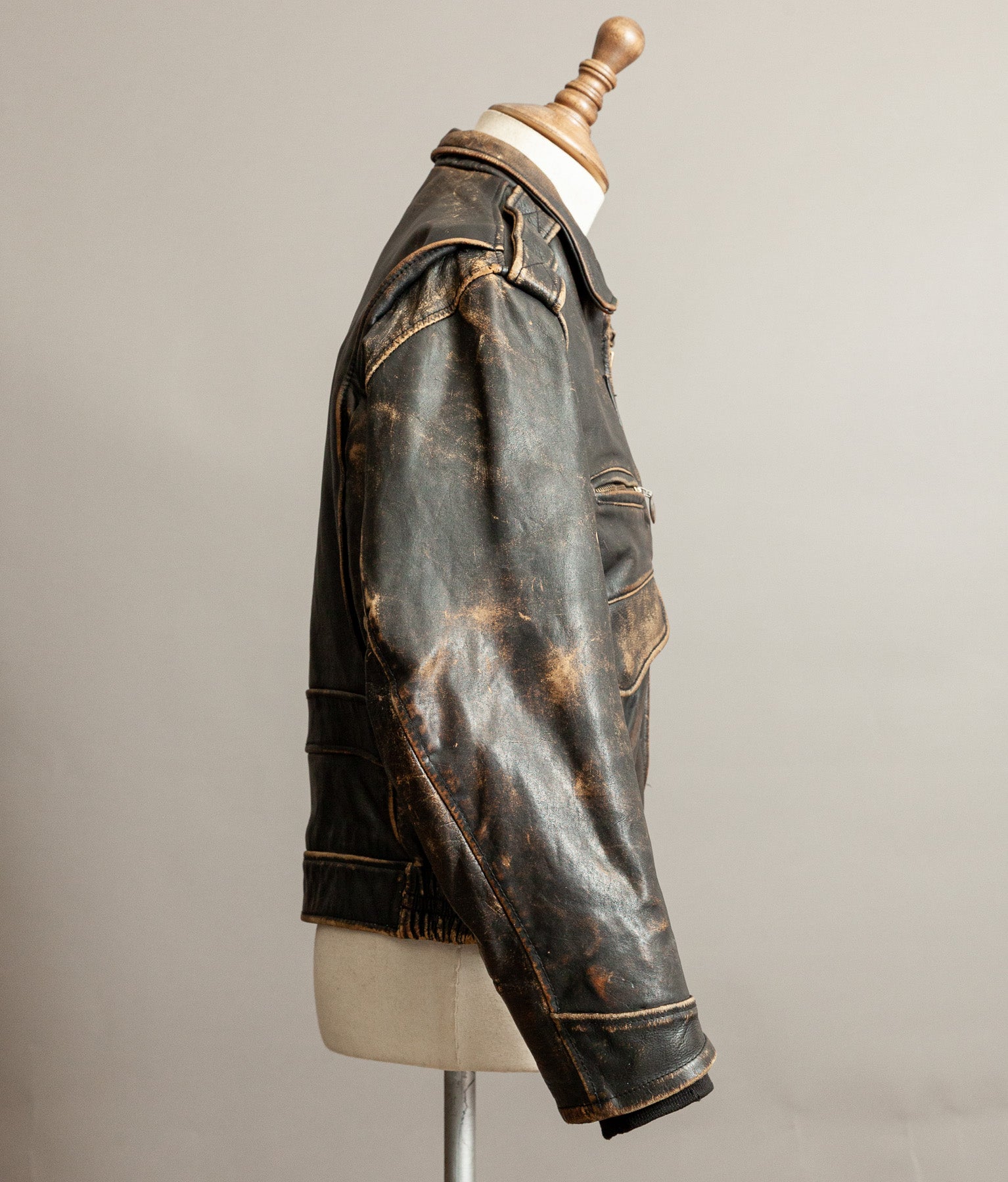 Vintage 1980s Lee Trevor USAAF B-26 Flight Jacket, Made in France