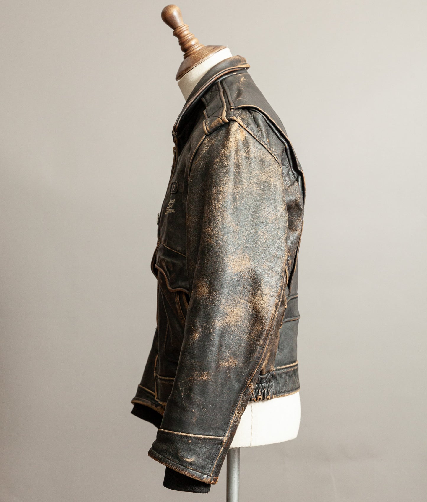Vintage 1980s Lee Trevor USAAF B-26 Flight Jacket, Made in France
