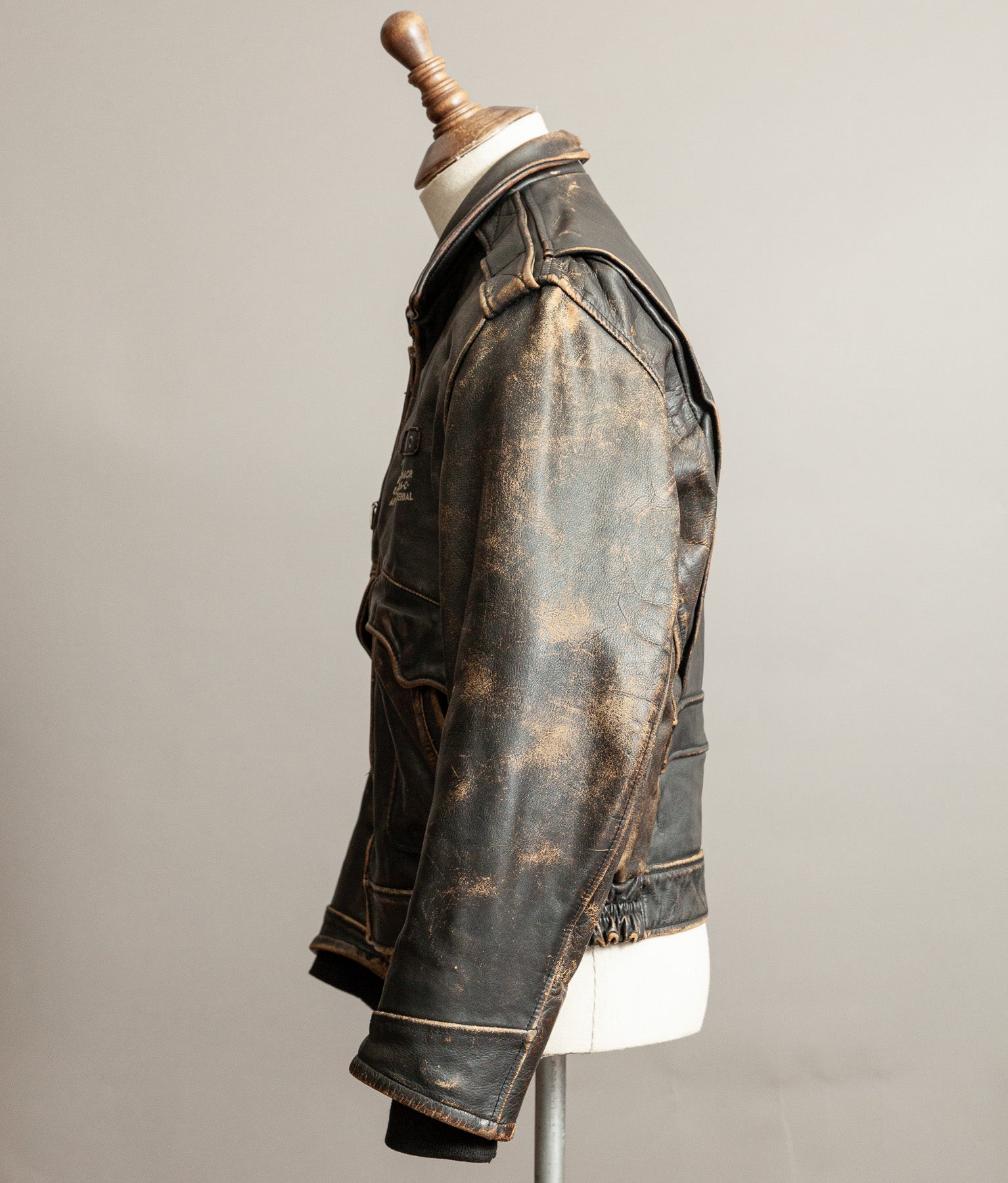 Vintage 1980s Lee Trevor USAAF B-26 Flight Jacket, Made in France