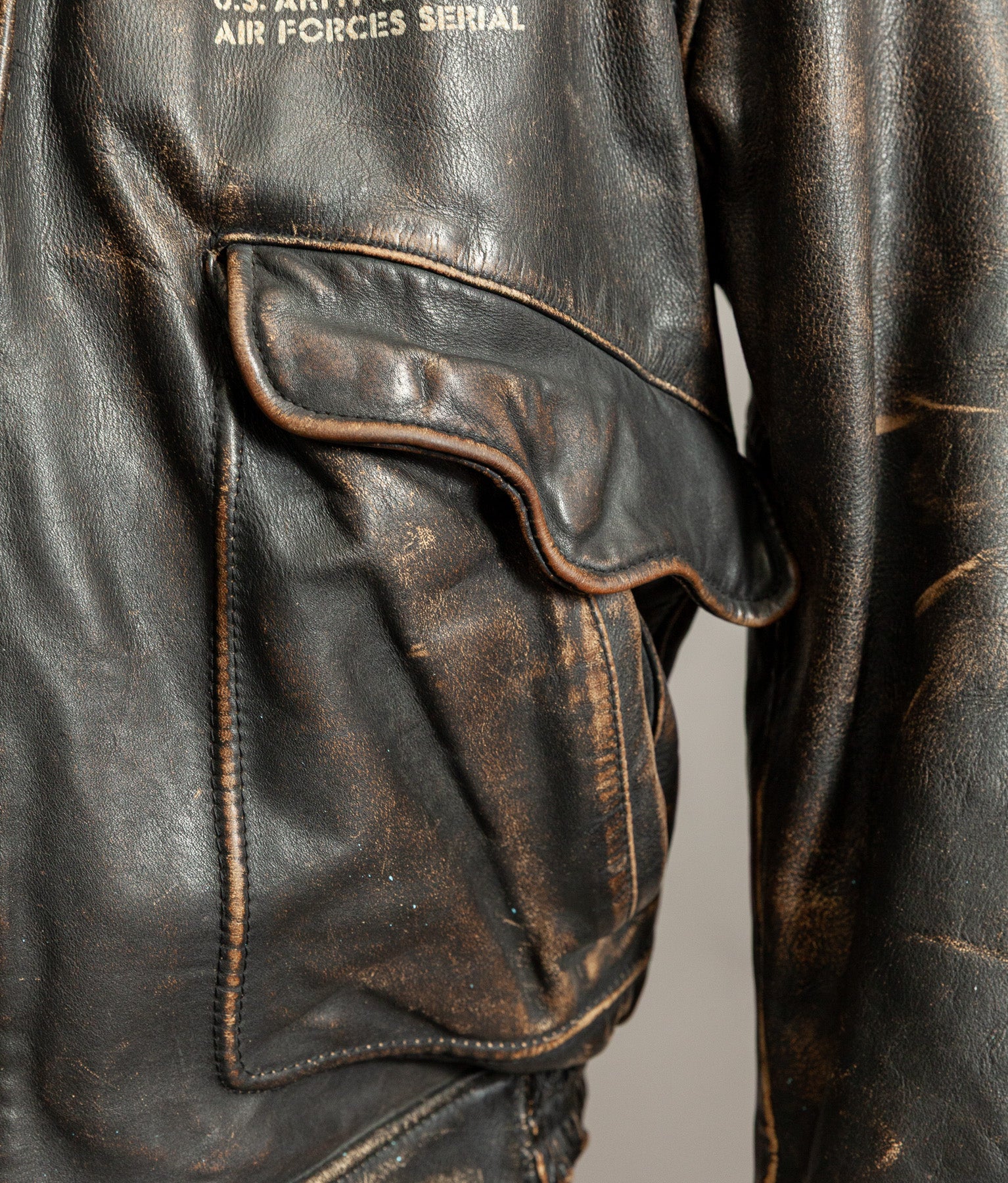 Vintage 1980s Lee Trevor USAAF B-26 Flight Jacket, Made in France