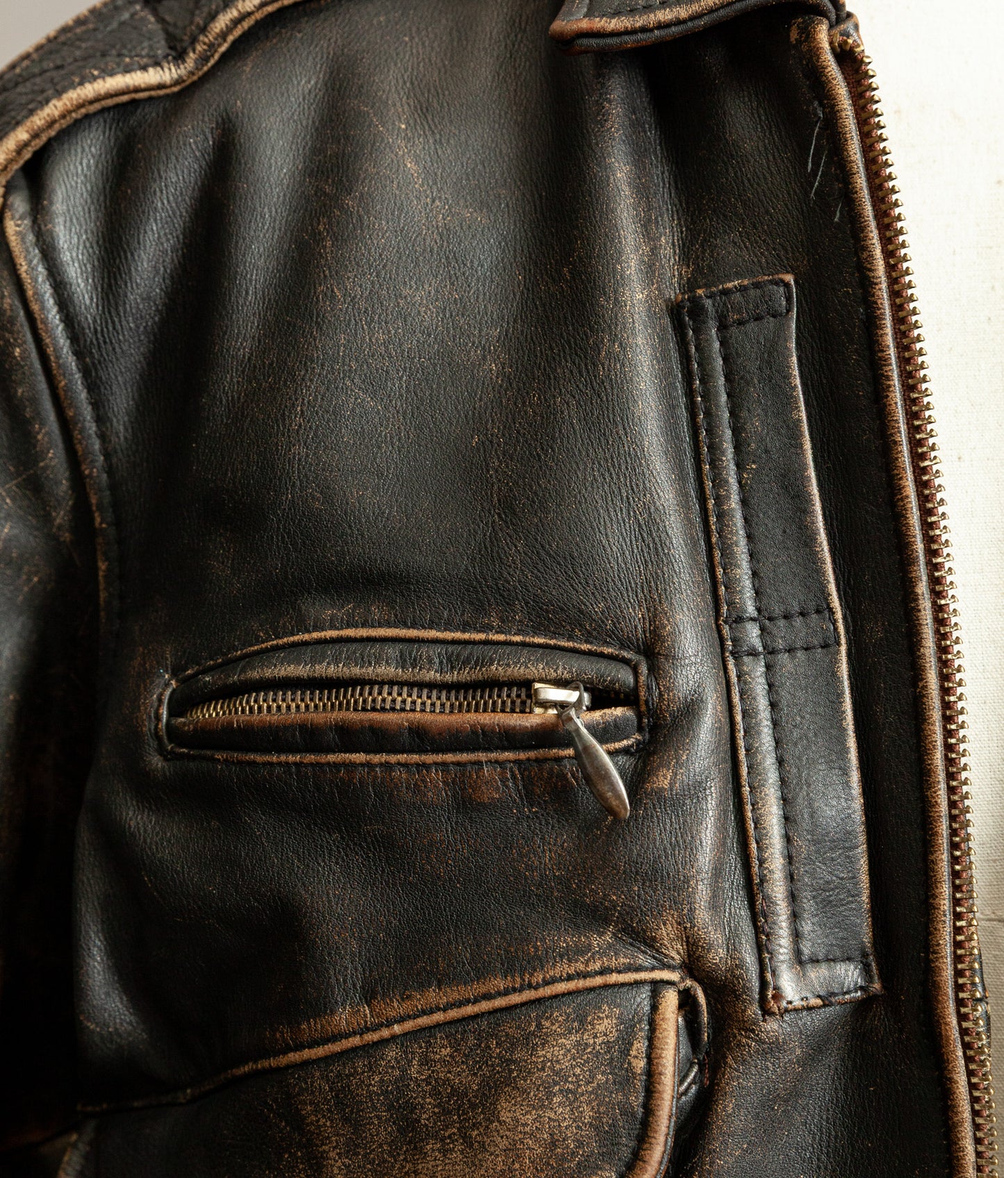 Vintage 1980s Lee Trevor USAAF B-26 Flight Jacket, Made in France