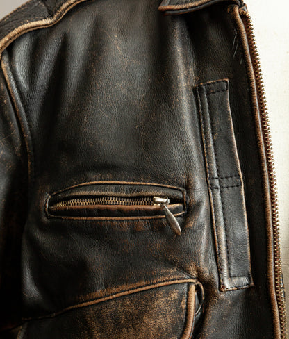 Vintage 1980s Lee Trevor USAAF B-26 Flight Jacket, Made in France