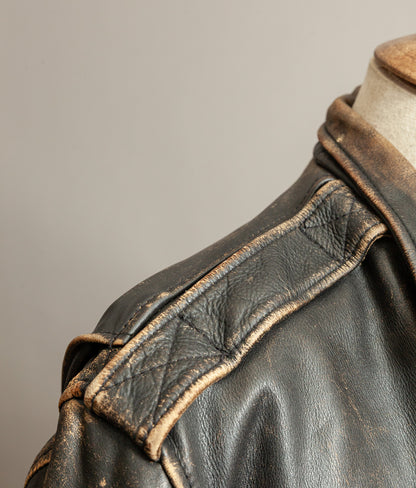 Vintage 1980s Lee Trevor USAAF B-26 Flight Jacket, Made in France