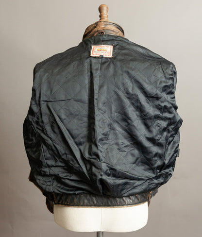 Vintage 1980s Lee Trevor USAAF B-26 Flight Jacket, Made in France