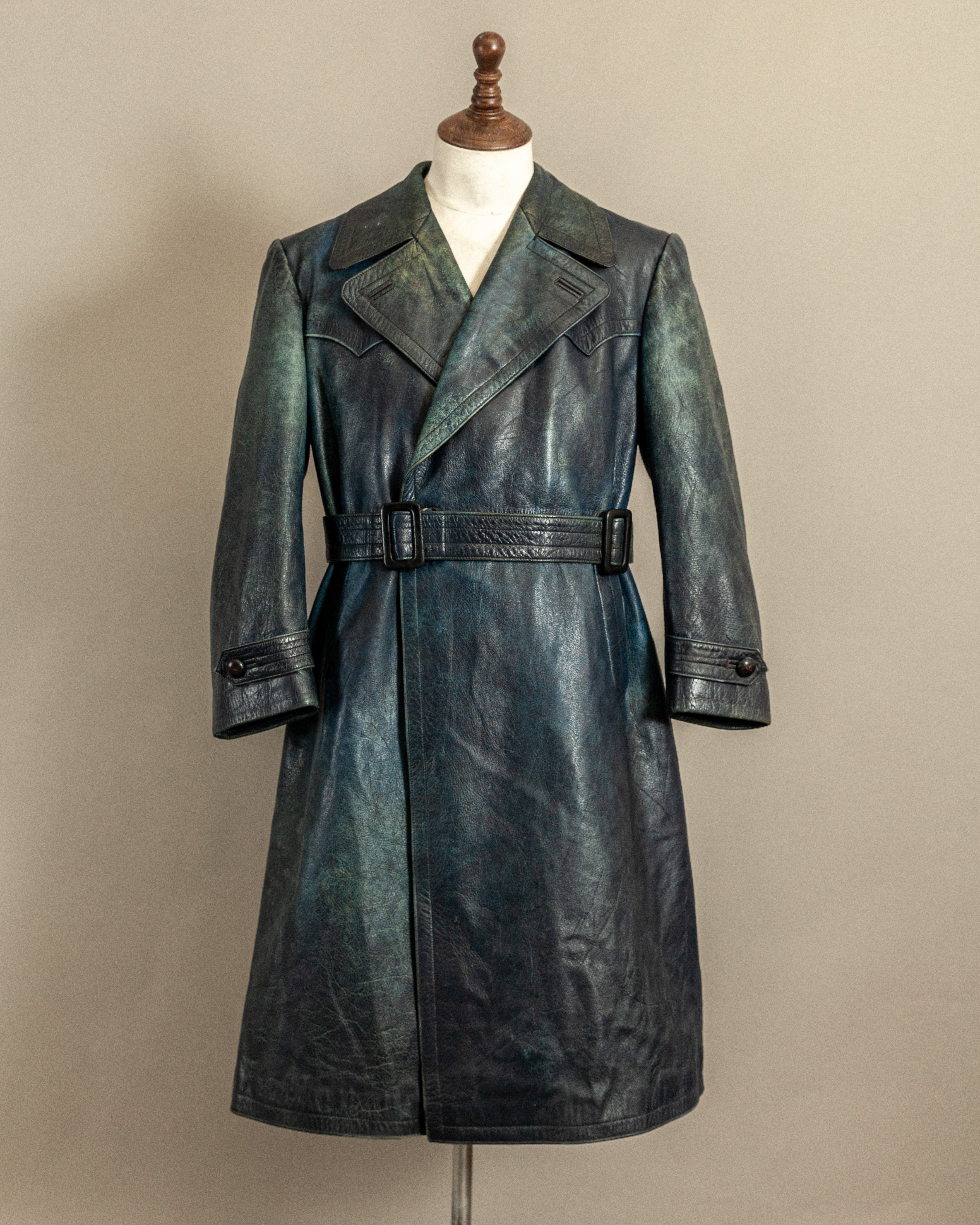 WWII & Post-War Leather Trench Coats | Military Originals – Revive