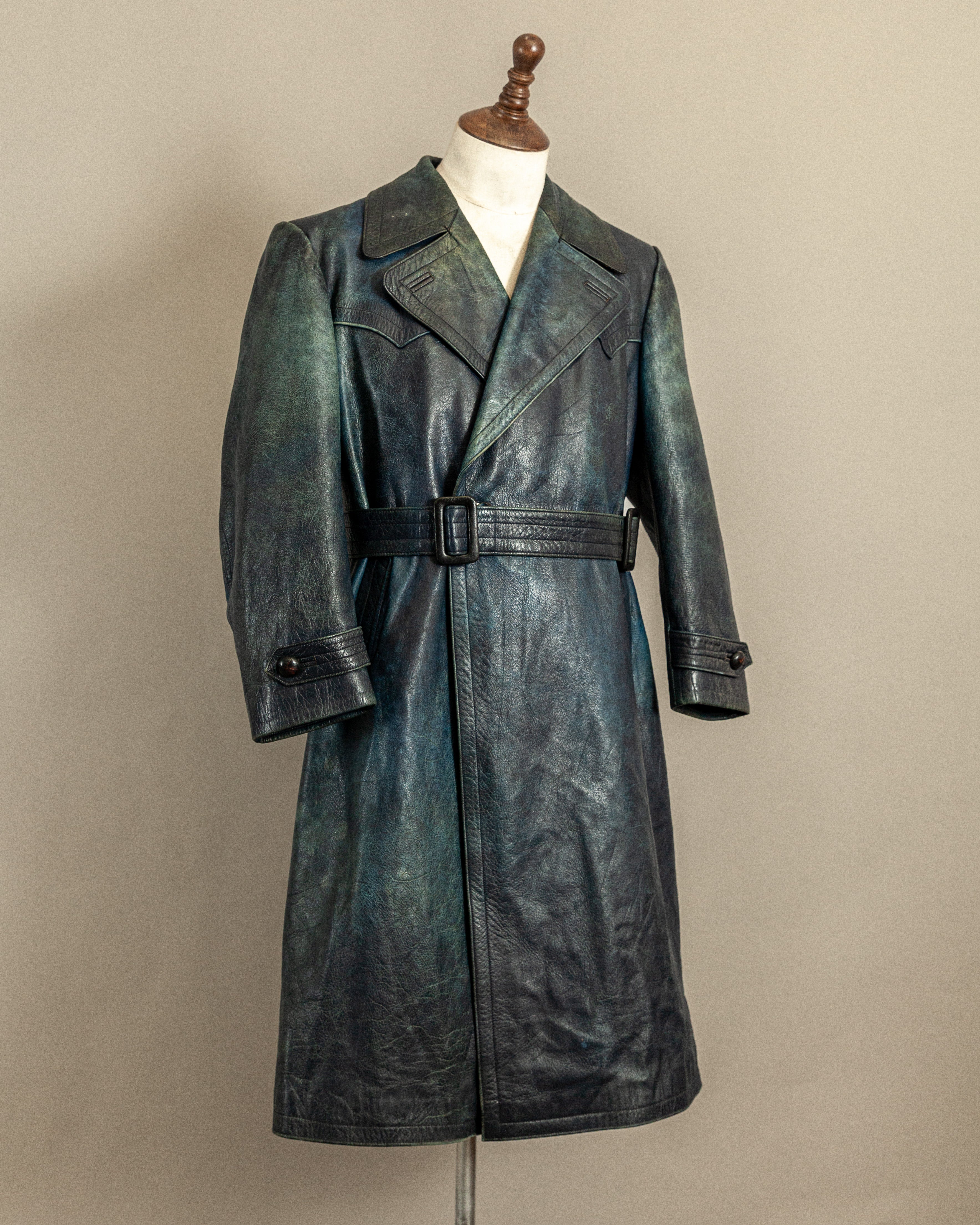 Revive & Restore Vintage | WWII & Post-War Leather Trench Coats