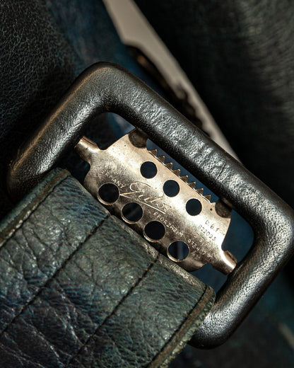 Vintage 1940s German Goatskin Leather Officer Trench Coat