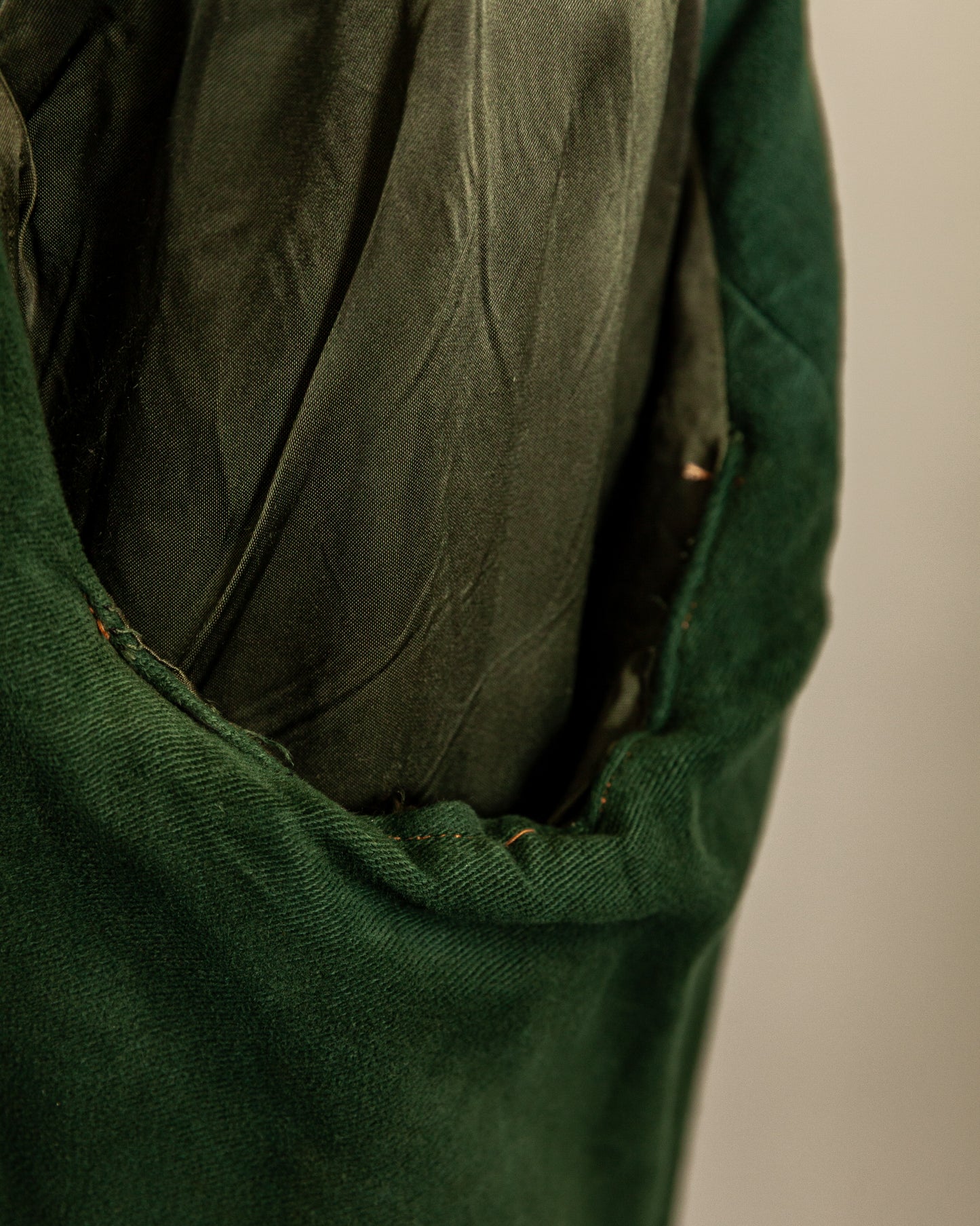 Vintage 1940s German Haelson Leather Motorcycle Dispatch Rider Jacket