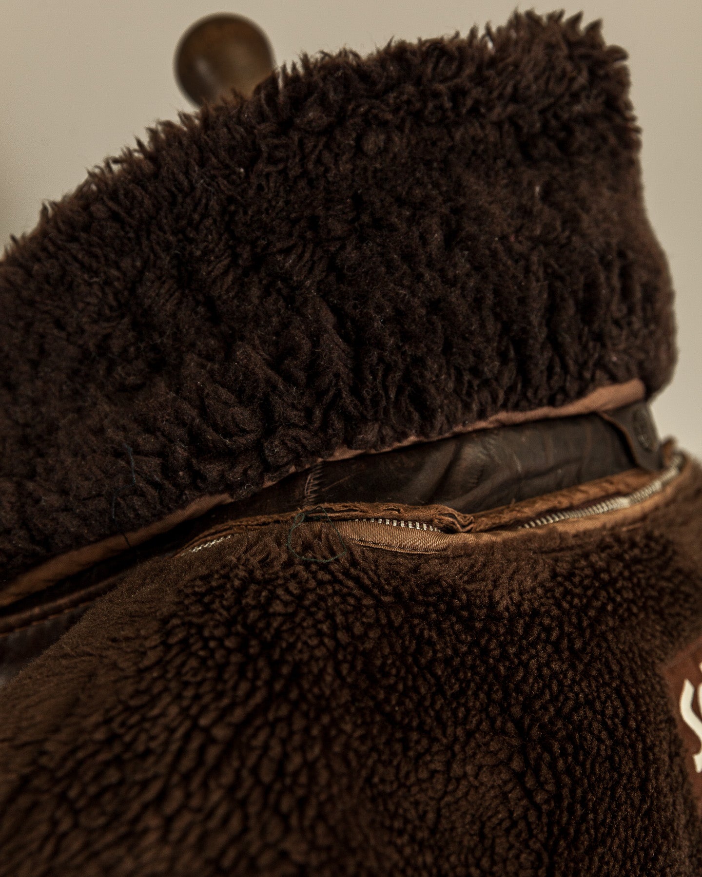 Vintage 1980s Schott Naked Cowhide Leather A2 Flying Jacket