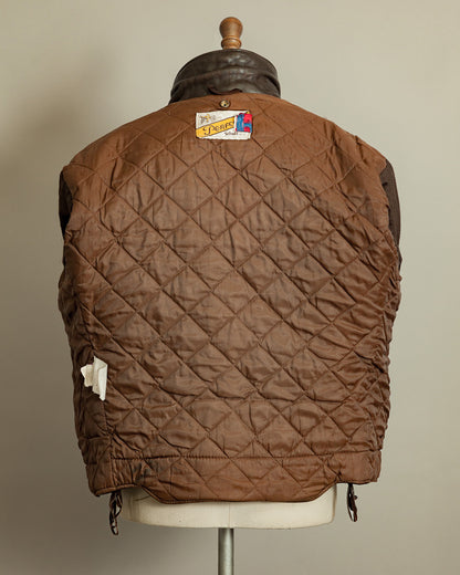 Vintage 1983–84 Schott Perfecto 115 Brown Cowhide Double Riders Jacket