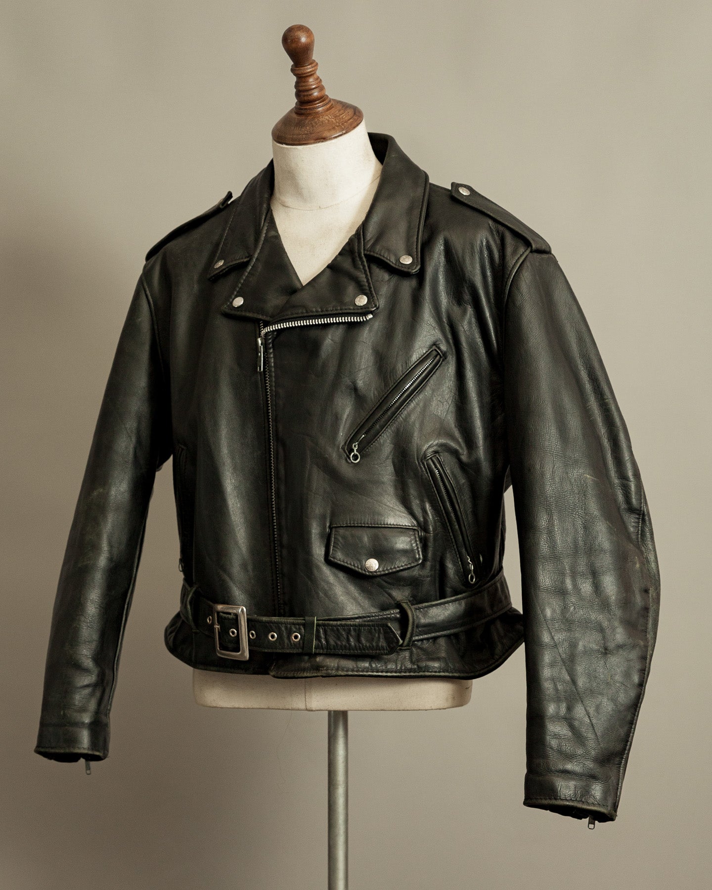 Vintage 1980s Schott Perfecto 618 Steerhide Leather Jacket