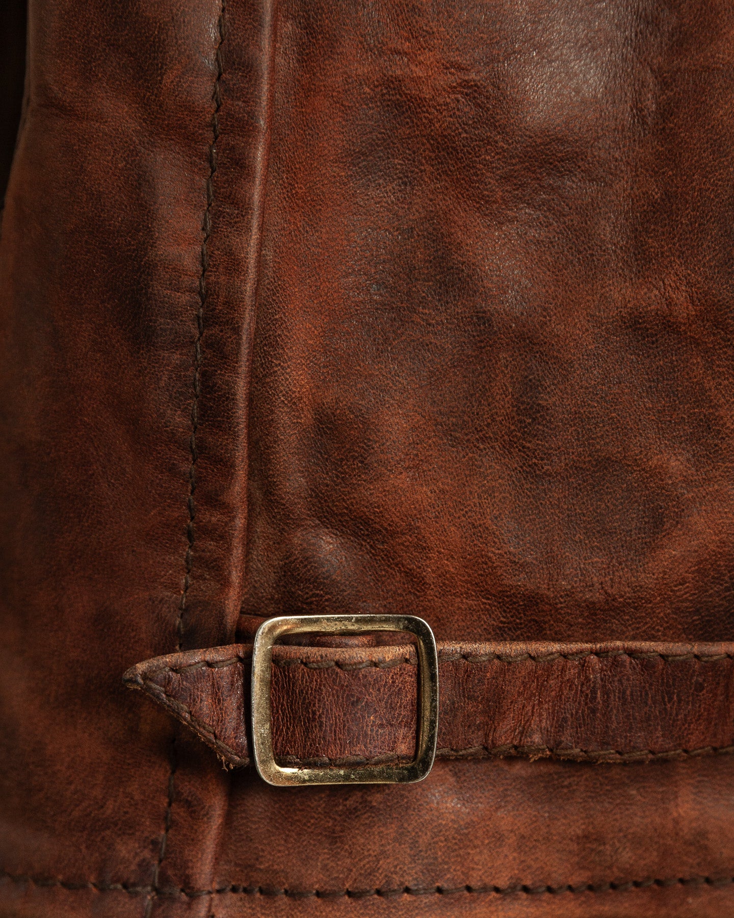 Vintage Aero Leather Montgomery Horsehide Leather Jacket