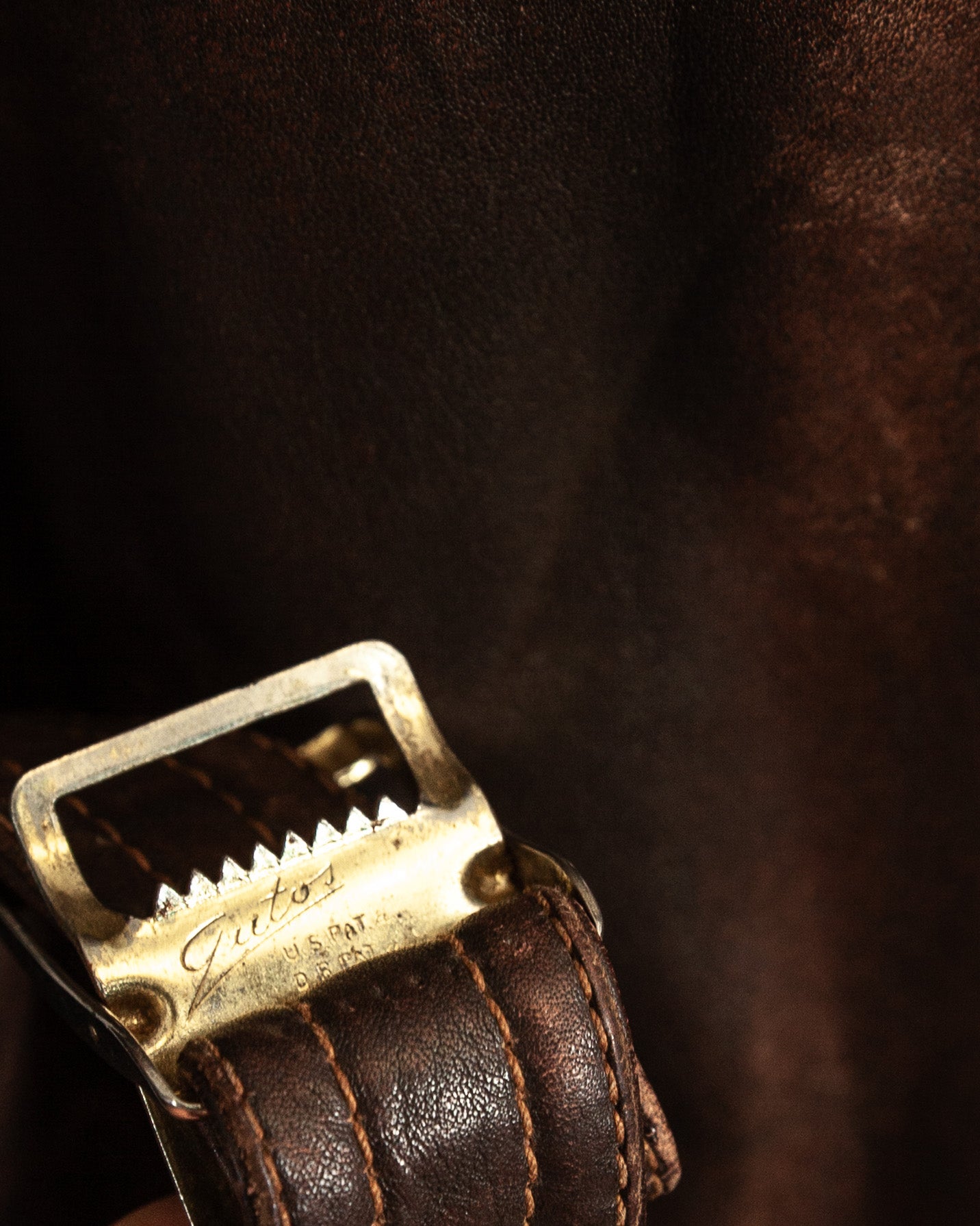 1940s German Horsehide Leather Motorcycle Jacket Ries Zips