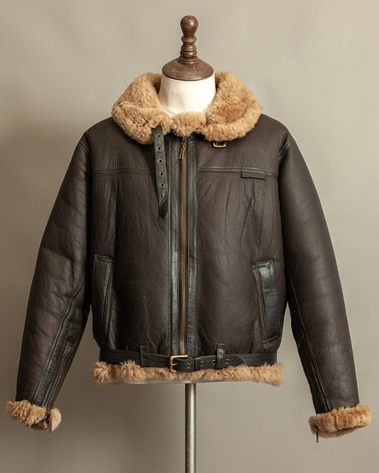Vintage RAF Irvin Sheepskin Flying Jacket by Cirrus
