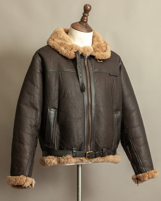 Vintage RAF Irvin Sheepskin Flying Jacket by Cirrus