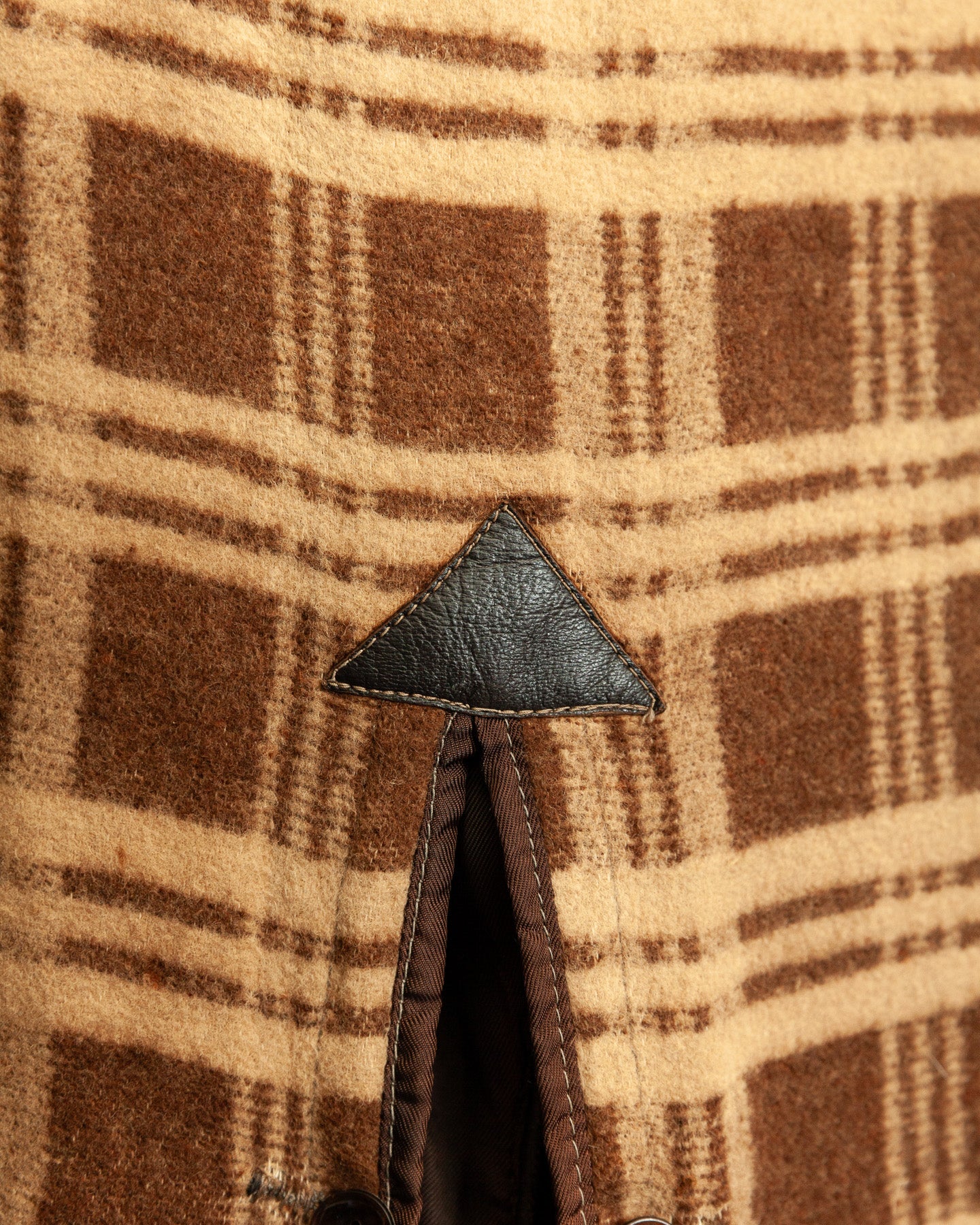 WWII German Senior Officer Leather Trench Coat, circa 1940s