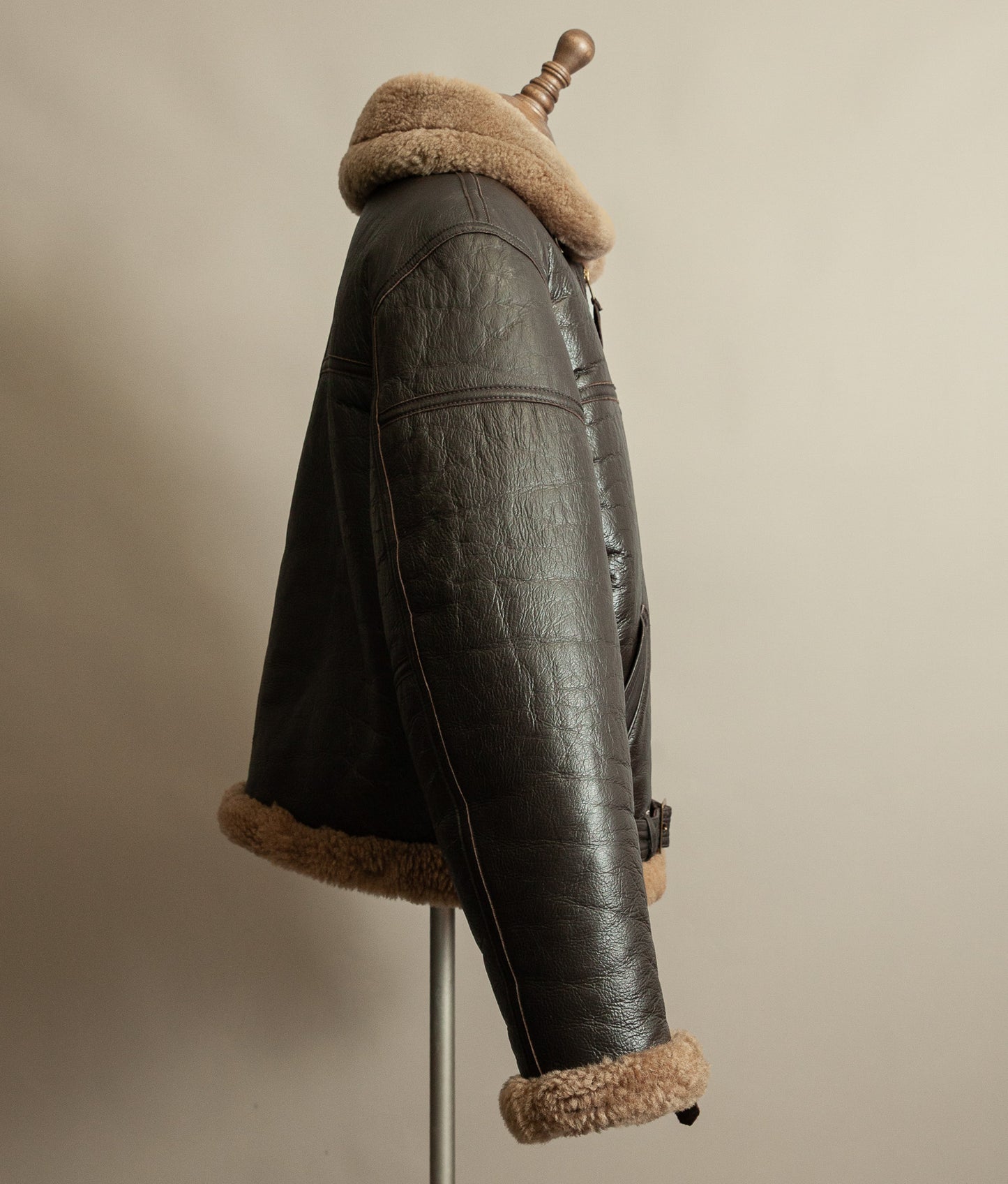 Vintage RAF Irvin Sheepskin Flying Jacket, Made in England, Late 1980s