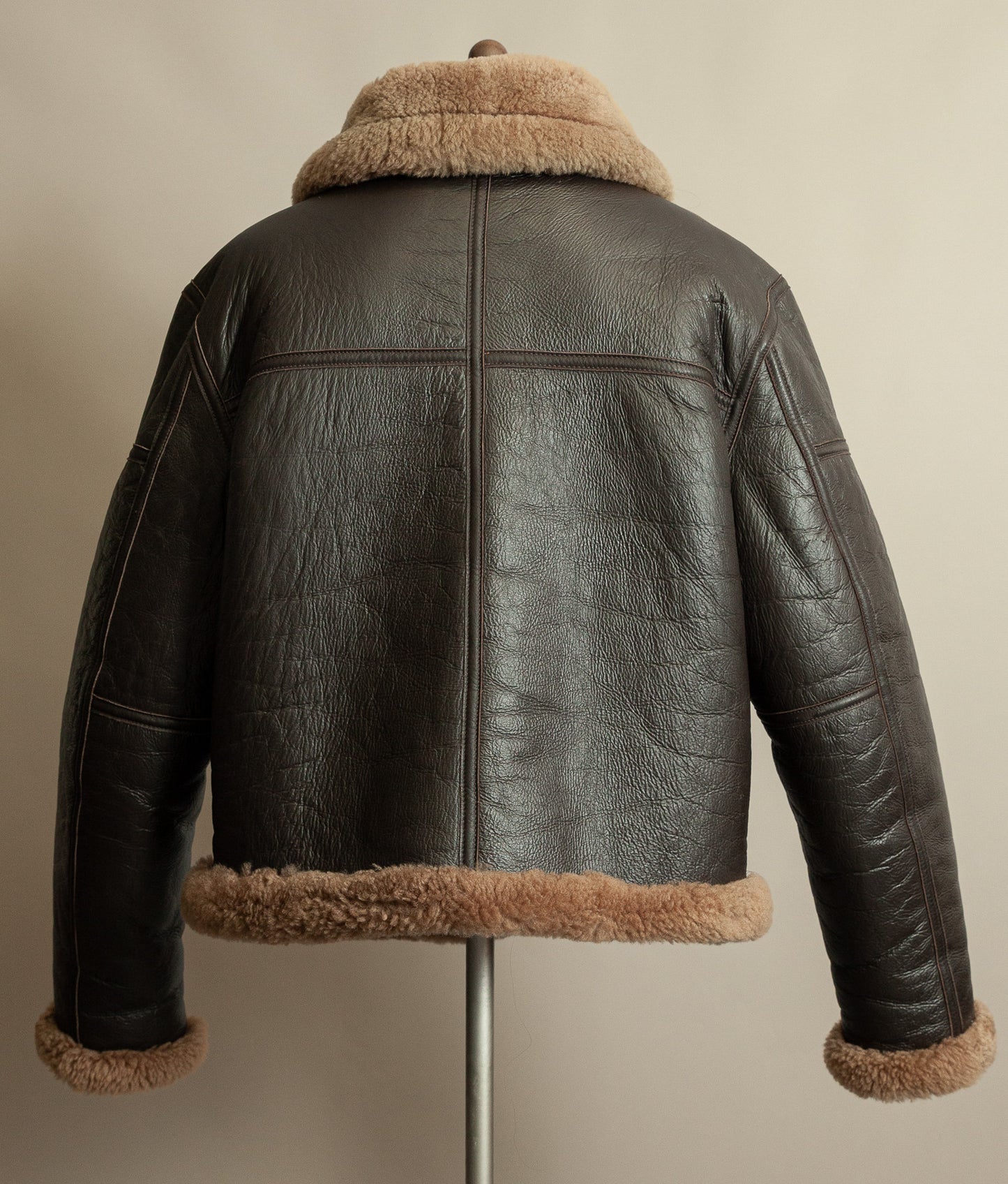 Vintage RAF Irvin Sheepskin Flying Jacket, Made in England, Late 1980s