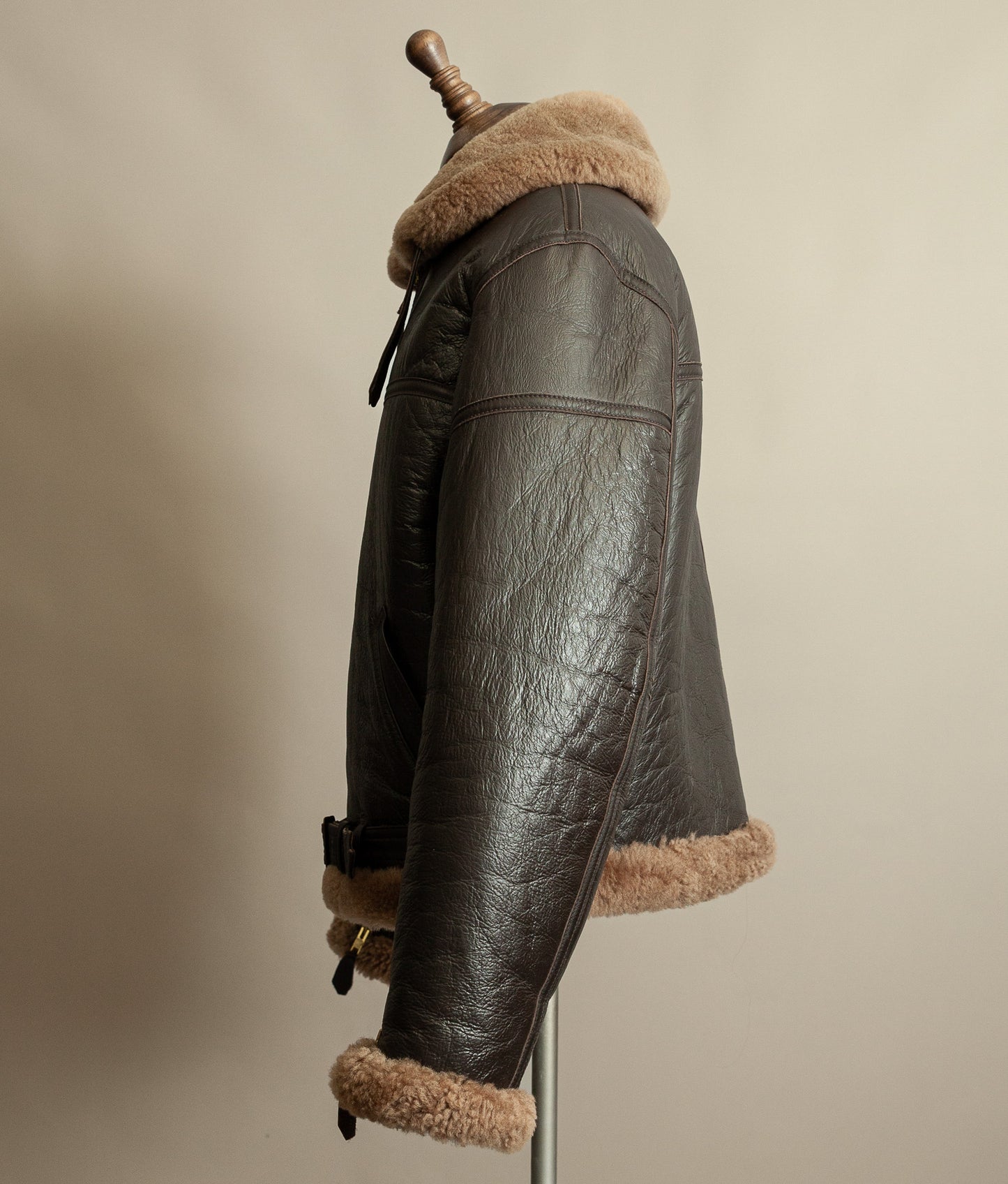 Vintage RAF Irvin Sheepskin Flying Jacket, Made in England, Late 1980s