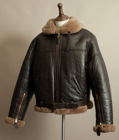 Vintage RAF Irvin Sheepskin Flying Jacket, Made in England, Late 1980s