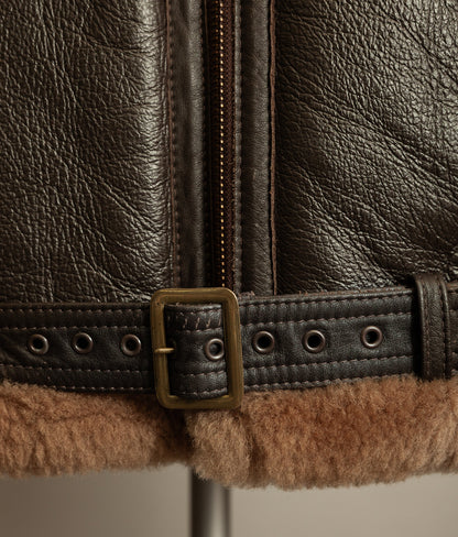 Vintage RAF Irvin Sheepskin Flying Jacket, Made in England, Late 1980s