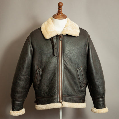 Vintage 1980s B-3 Bomber Flying Jacket - Medium (42)