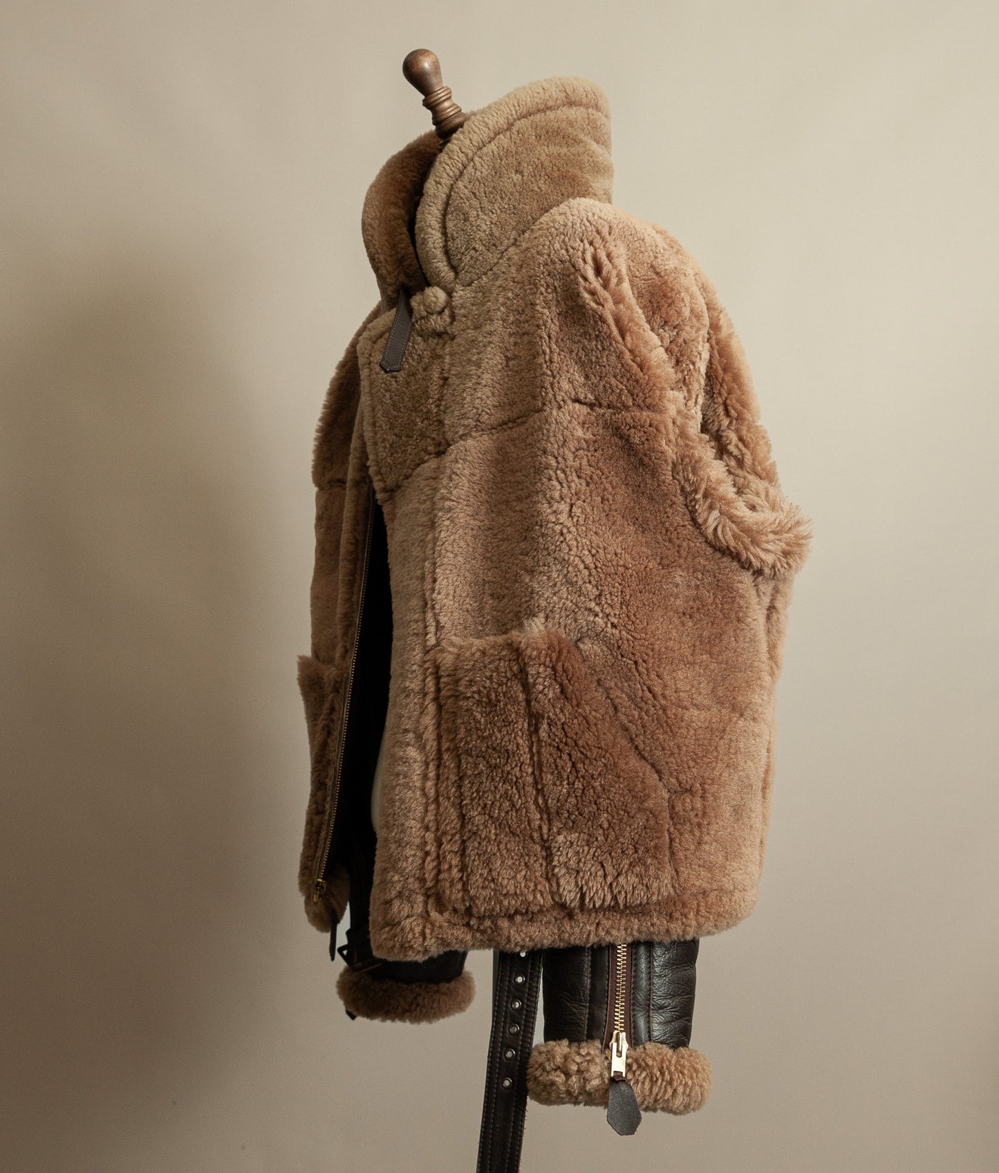 Vintage RAF Irvin Sheepskin Flying Jacket, Made in England, Late 1980s