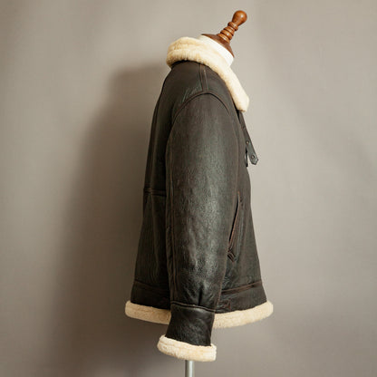 Vintage 1980s B-3 Bomber Flying Jacket - Medium (42)
