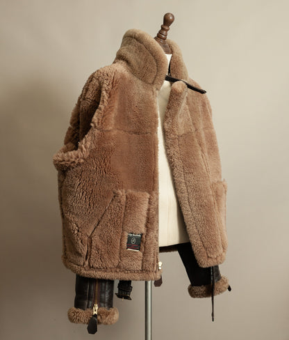 Vintage RAF Irvin Sheepskin Flying Jacket, Made in England, Late 1980s