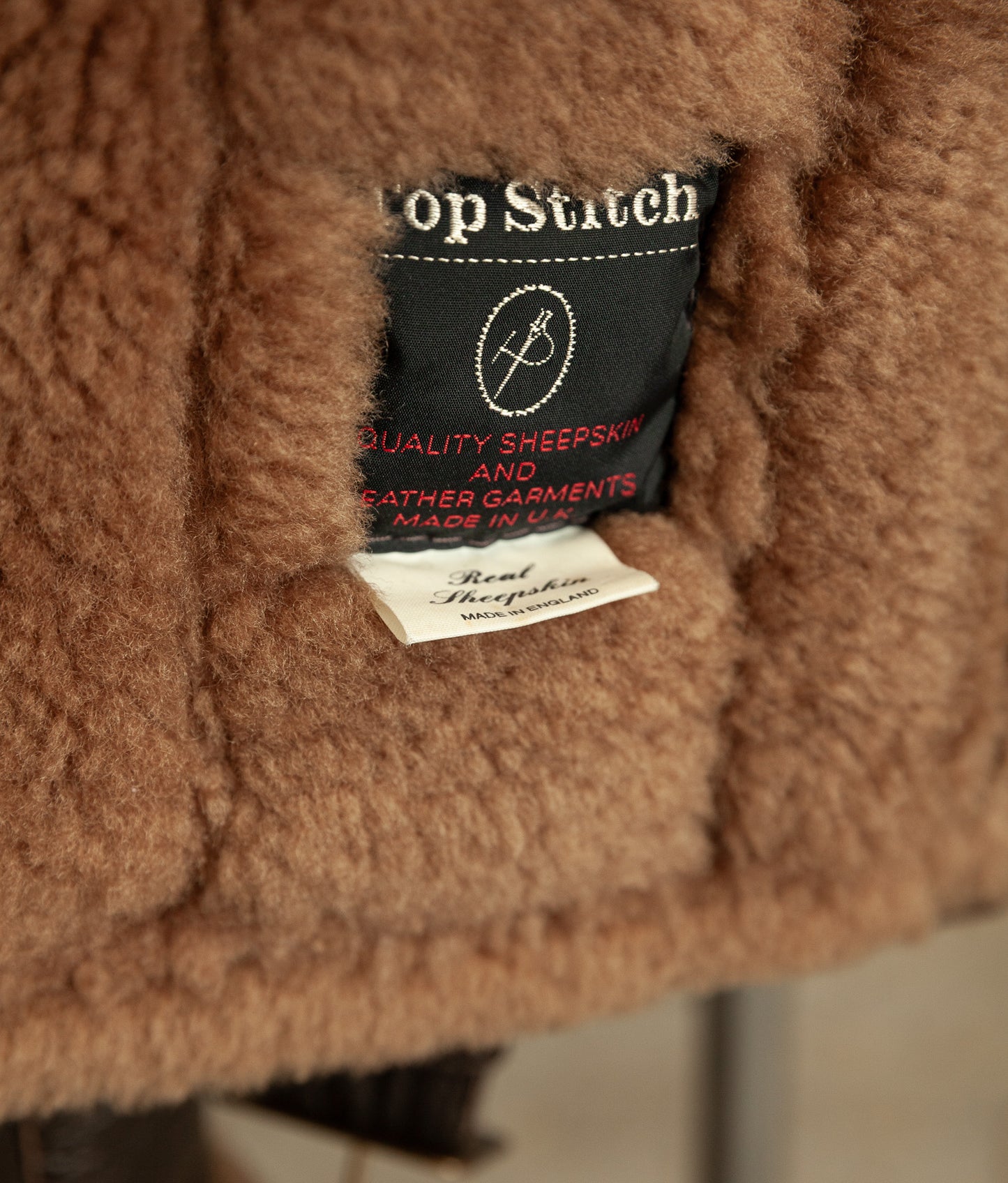 Vintage RAF Irvin Sheepskin Flying Jacket, Made in England, Late 1980s