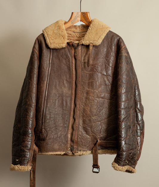 Vintage RAF Irvin Electrically Wired Flying Jacket and Trousers, RAE Pattern (c.1939)