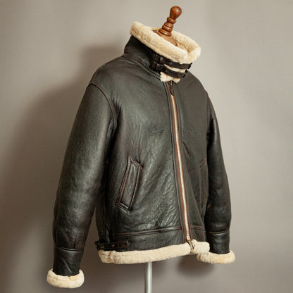 Vintage 1980s B-3 Bomber Flying Jacket - Medium (42)