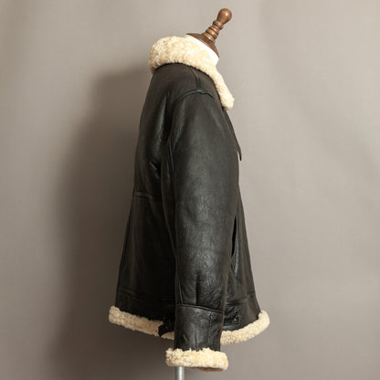 Vintage 1980s B3 Bomber Flying Jacket - Large (44)