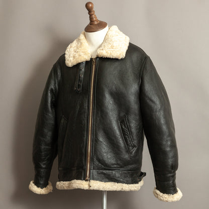 Vintage 1980s B3 Bomber Flying Jacket - Large (44)