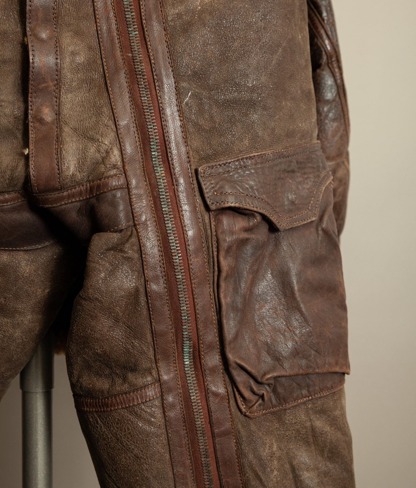 Vintage RAF Irvin Electrically Wired Flying Jacket and Trousers, RAE Pattern (c.1939)